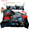 Camper Bedding Set for Boys Happy Camping Duvet Cover 2-Piece