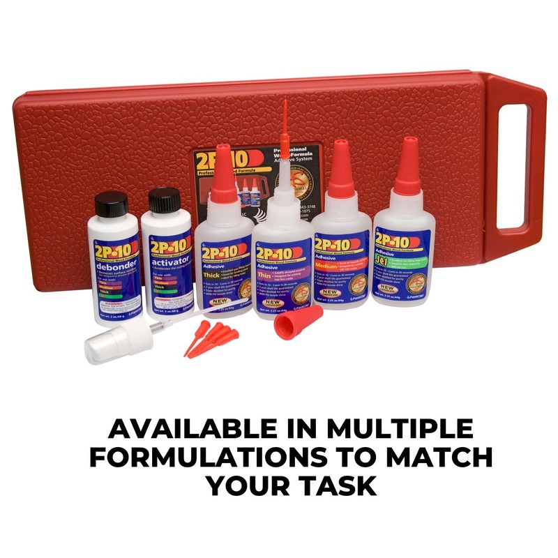 FastCap 2P-10 Professional Medium Wood Adhesive Glue - Ideal for