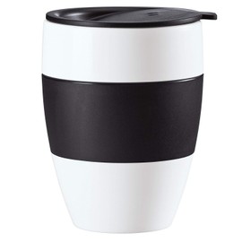 Koziol Insulated Cup with lid Aroma to go black