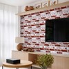 Commomy 3D Faux Brick Wall Panels - 10 pcs 11.8”x