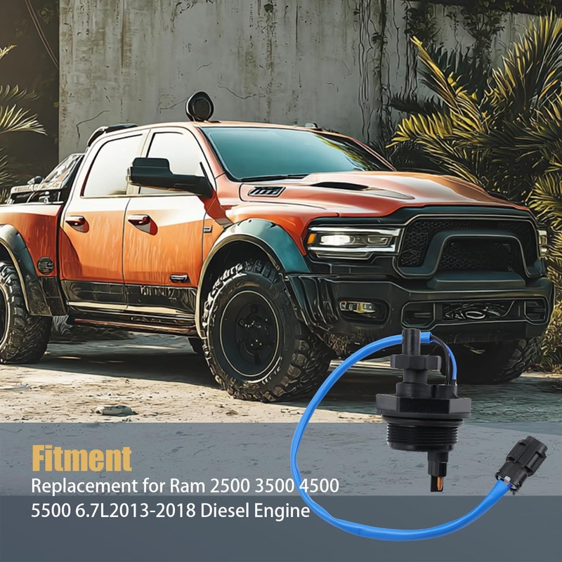 Narcilors Water in Fuel Sensor Replacement for Ram 2500 3500