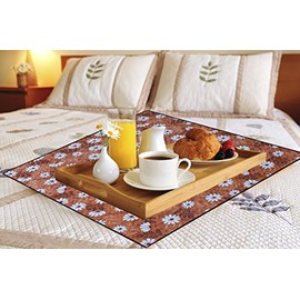 DREAM CARE Square Server Food Mat Waterproof & Oilproof PVC, Size(LXB): 36x36 Inches, Multicolor
