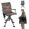 ARROWHEAD OUTDOOR Wide Folding 360° Hunting Swivel Blind Chair with