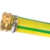 Brass Garden Hose Repair Mender Kit with Stainless Clamp (3/4")