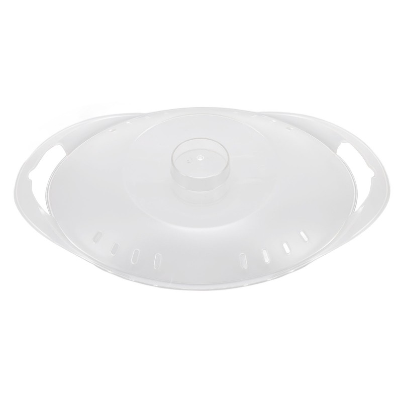 Transparent Steaming Pan Cover PCTG Heat Resistant Steaming Pan Cover