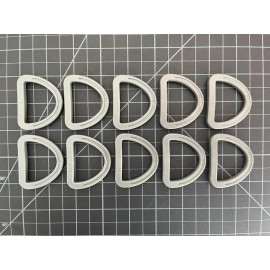 ITW Nexus 10 Pack ITW Nexus 1.5 Inch D-Ring Webbing Loop Foliage Green USA MADE