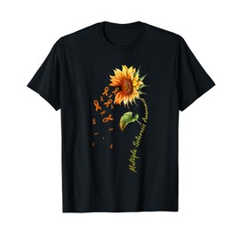 Multiple Sclerosis Awareness Sunflower Shirt MS Awareness T-Shirt