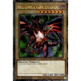 Red-Eyes Black Dragon (4th Art) (Quarter Century Secret Rare) - RA04-EN109 - Quarter Century Secret Rare - 1st Edition