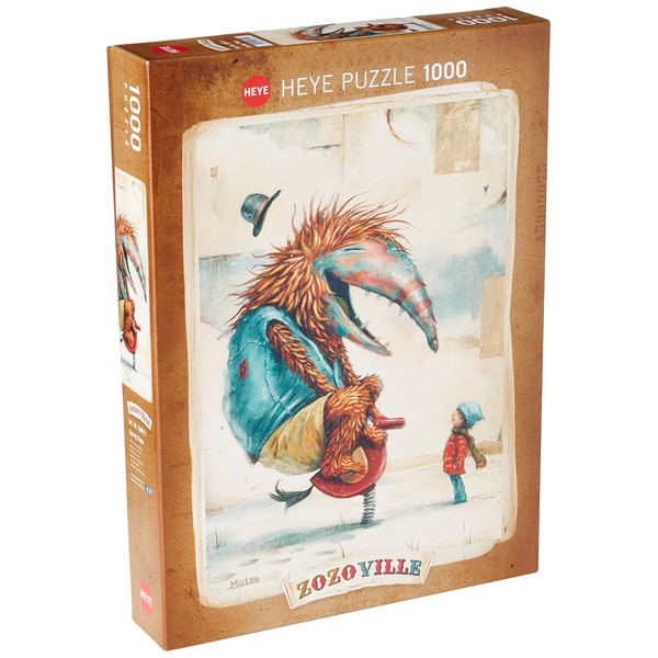 Heye 29811 Puzzles-1000 pc-Spring Time,Grey