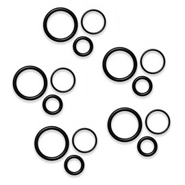 98209800/98209803 / 98209804 Replacement O-Ring Kit Fit for Air Relief Valve High Flow Relief Valve for Pool/Spa (15pcs,5set)
