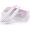 GeeRic 14 Piezas Limas de Bloque de Uñas Lavables, Doble