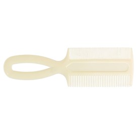 Comfort Axis Double-sided Fine Tooth Baby Comb, 6 Pack