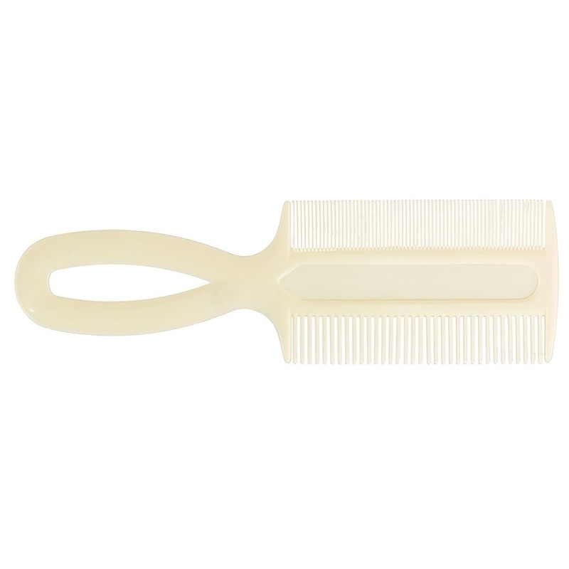 Comfort Axis Double-sided Fine Tooth Baby Comb, 6 Pack