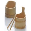 Yamasita Craft 18015960 Rockro One-Handle Ice Pail White