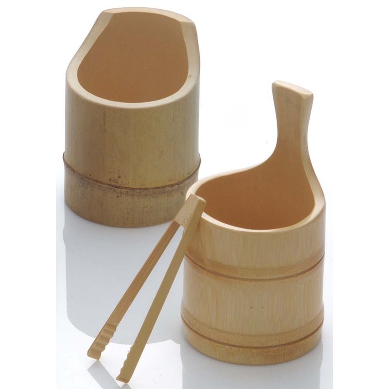 Yamasita Craft 18015960 Rockro One-Handle Ice Pail White