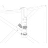 Fishing Rod Holders for Folding Wagon, Designed for Beach Fishing