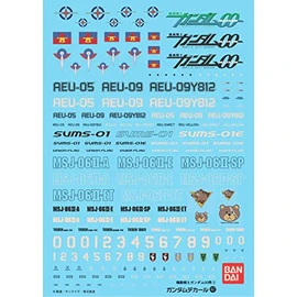 Gundam Decal No.47 Double O Universal 2 (For Union, Human Innovation Federation, AEU SR)