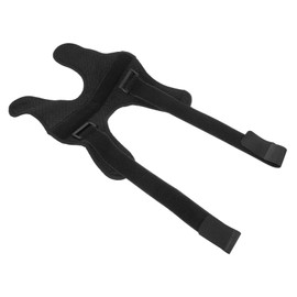 COLLBATH Adjustable Ankle Brace Support for Men and Women Breathable Material Reinforced Stabilizers for Sprained Ankle Relief Comfortable Use Black Color