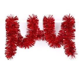 CCINEE Christmas Glitter Garland, Plated Mall, 32.8 ft (10 m), Birthday, Room Decoration, New Year, Sparkly Mall, Christmas Tree, Garden Decoration, Rattan Wisteria Vine, Christmas Tinsel Garland,