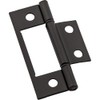 National Hardware 3 in. L Oil Rubbed Bronze Door Hinge