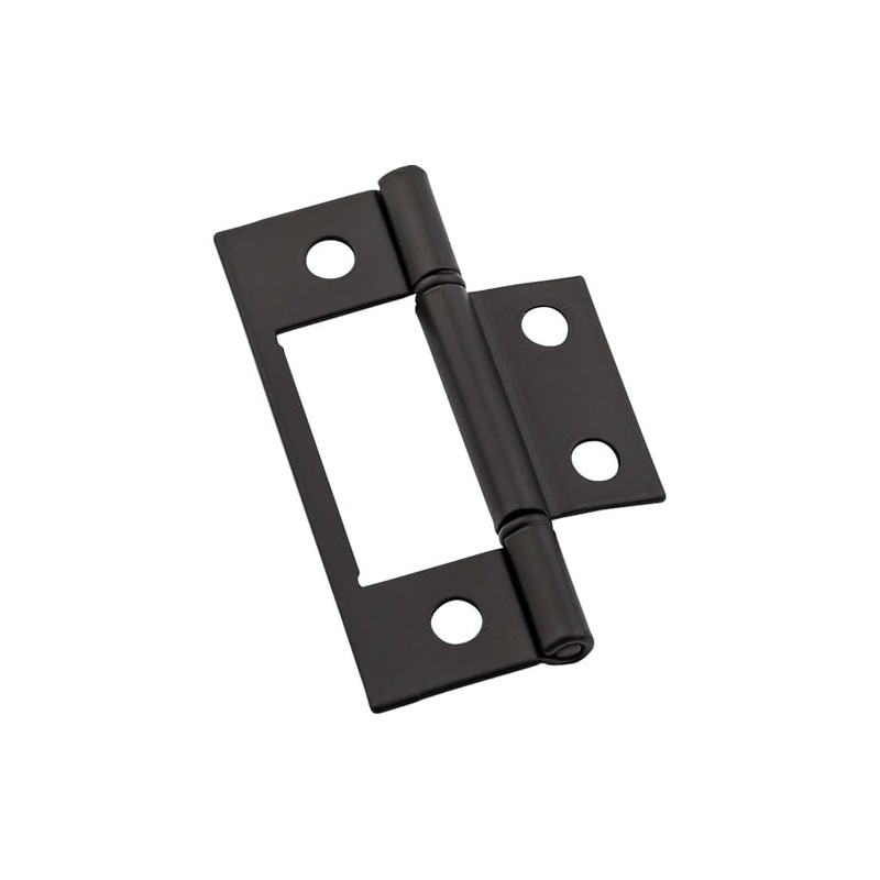 National Hardware 3 in. L Oil Rubbed Bronze Door Hinge