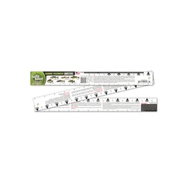 Salty Bones Alabama Freshwater Lawstick - 36" Folding Fishing Ruler - Made in The USA - Newest Version