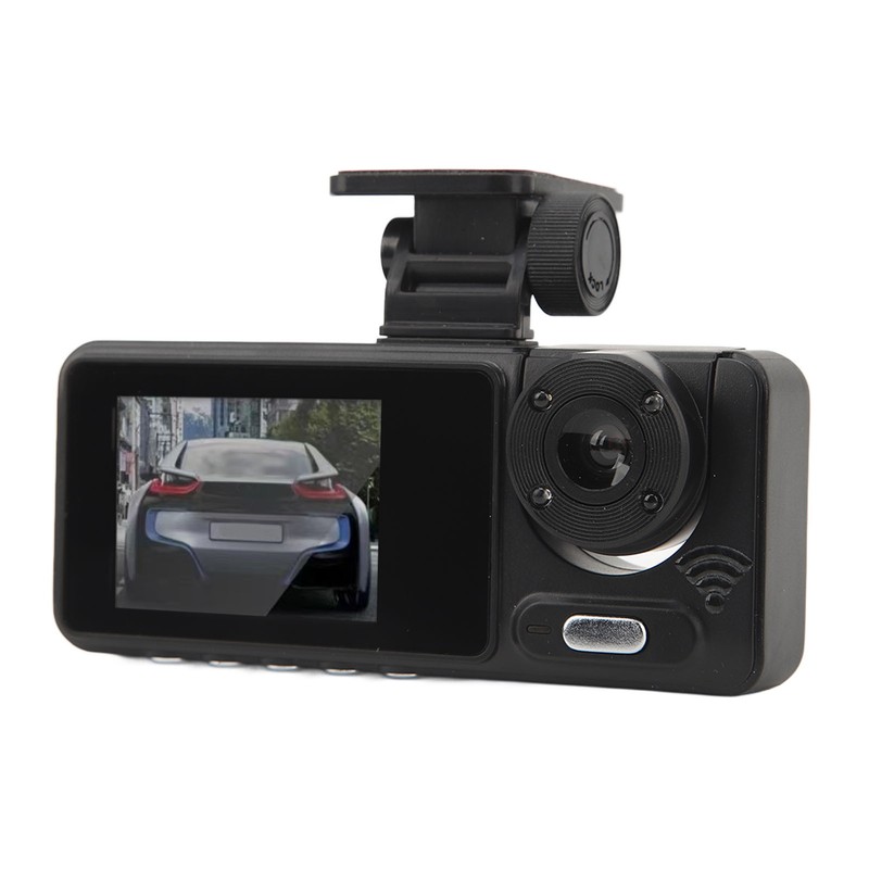 1080P Dash Cam with Triple Lens 2 Inch IPS Display
