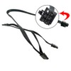 GinTai PCI-E 6 Pin 1 to 3 SATA SSD Power