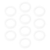 VGOL 10pcs PTFE Flat Washers AN-8 (8AN) PTFE Washer 19.5mm