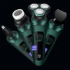 4 in 1 Electric Beard Clipper Washable LED Screen USB