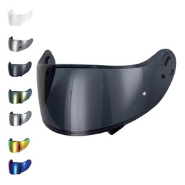 EvoParts Visor CNS-3 Compatible with Shoei Neotec 2 (Not Neotec 1 e Neotec 3) (Black 70%)