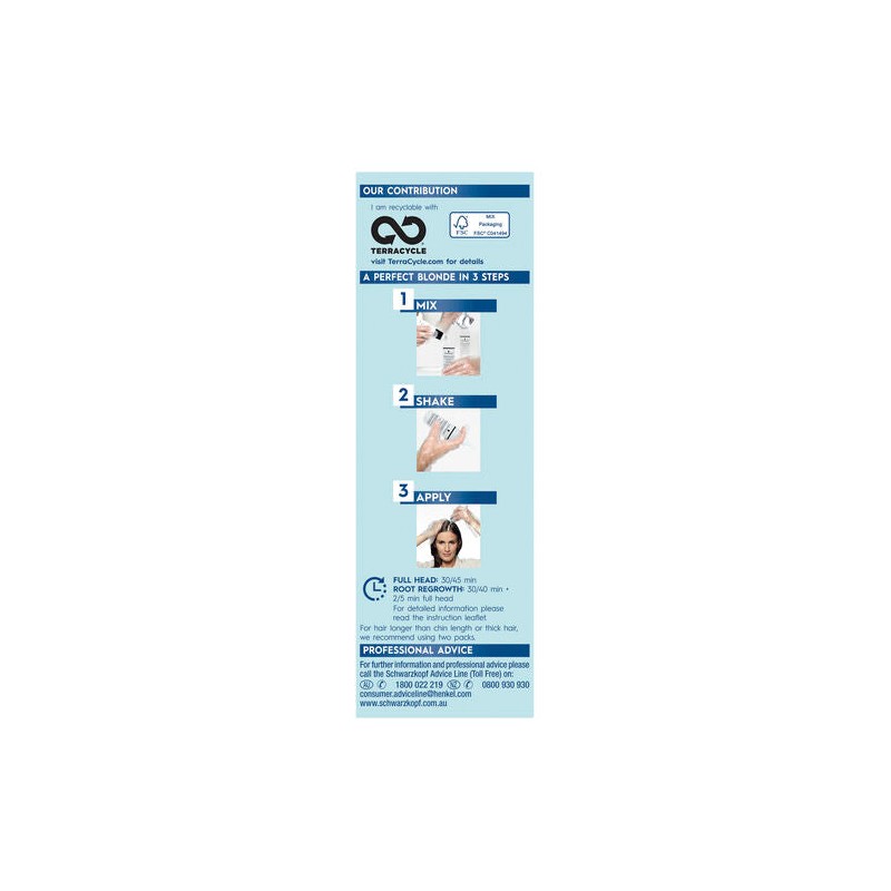 Schwarzkopf Nordic Blonde L1 Intensive Lightener 1 Pack