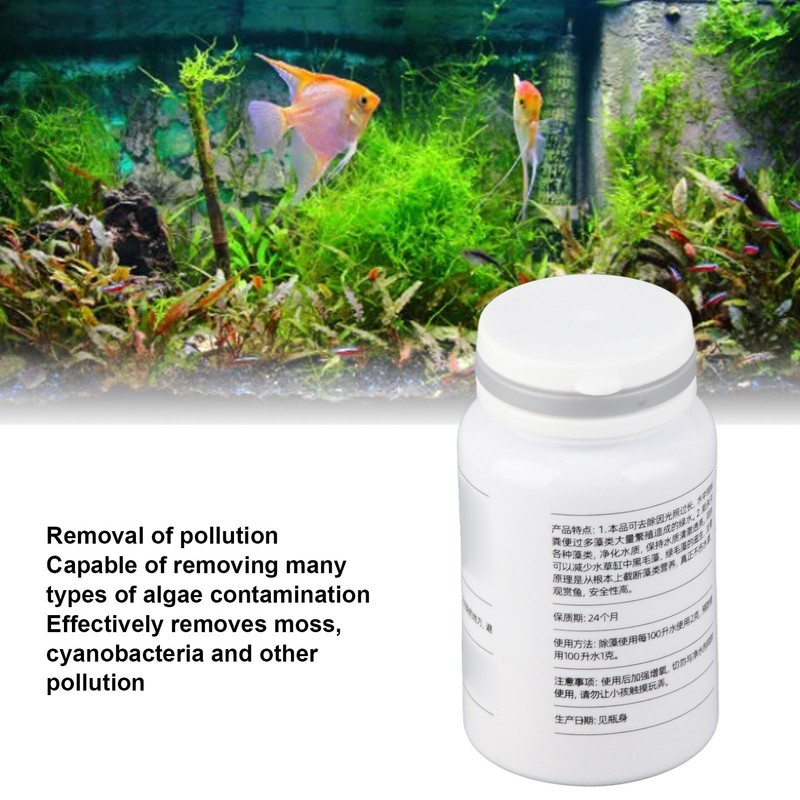 50g Algae Control Treatment Algae and Moss Removal Safe Algae