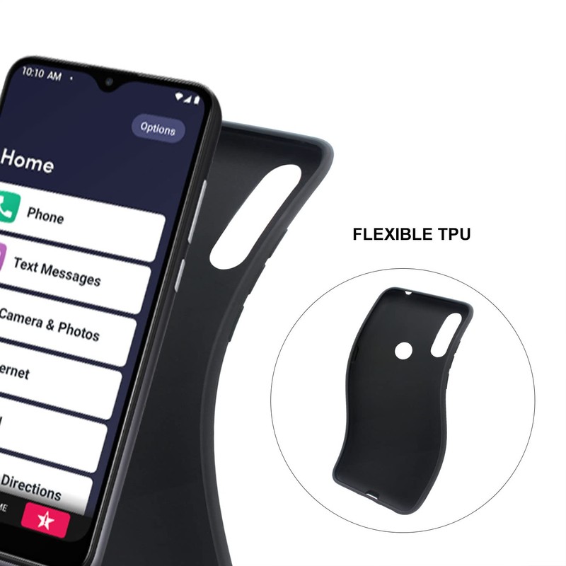 Lacass Jitterbug Smart3 Case, Silicone Soft TPU Bumper Flex and