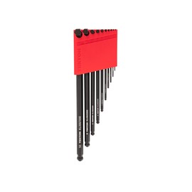 TEKTON Ball End Hex L-Key Set with Holder, 10-Piece (1.3-10 mm) | KLX91202