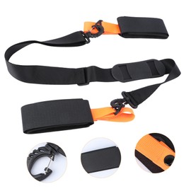 Totority Adjustable Ski Carrying Strap Portable Non Slip Snowboard Shoulder Strap for of Skis and Snowboard Comfortable Design with Slip Pad Durable Material