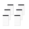 6 Pcs Note Pads Refills 3 x 5 inches Memo
