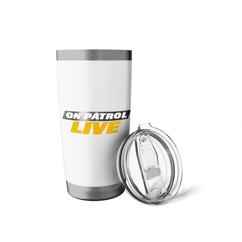On Patrol Live Logo Stainless Steel Insulated Tumbler
