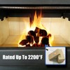 Fire Bricks, Size 9″ x 4-1/2″ x 2-1/2″, 12-Pack, Light