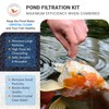 SHRIMP BUBBLE Koi Pond Filter Media Pad Kit - Rigid