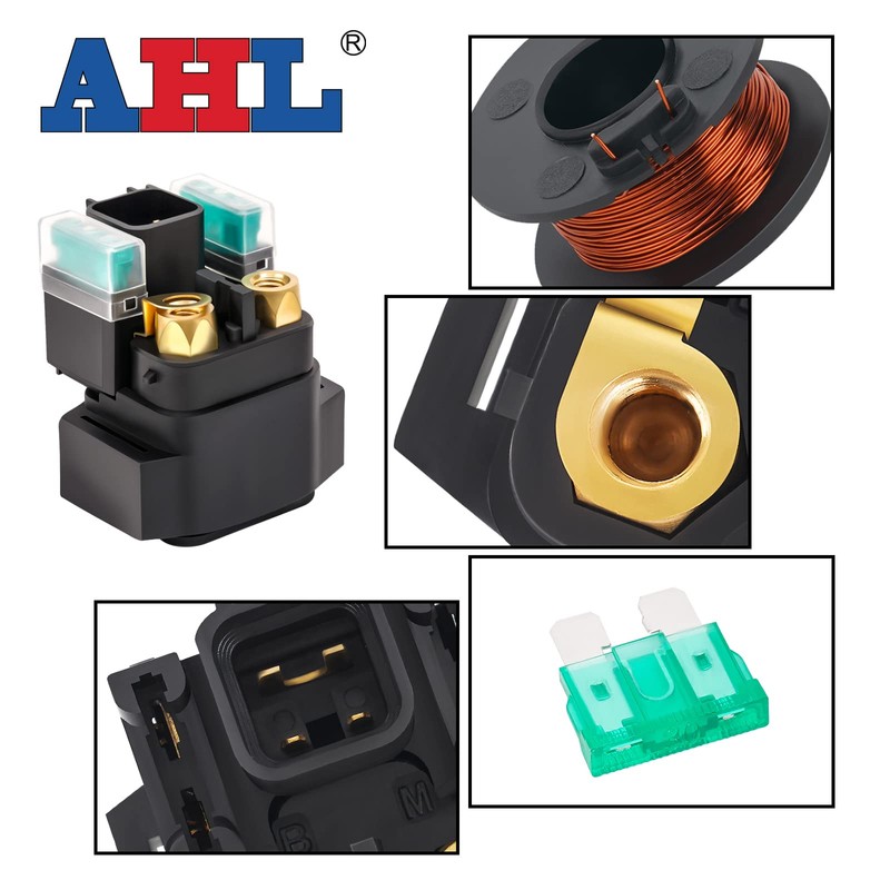 AHL Starter Solenoid Relay for Suzuki LTF250 Quad Runner Ozark