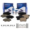 Detroit Axle - Brake Pads for 2011-2015 Honda CR-Z Front