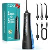 COSLUS C50 Irrigador Bucal Portátil para Dientes, 4 Modos y