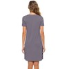 WiWi Soft Bamboo Viscose Nightgown for Women Short Sleeve Sleep