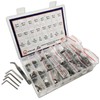 1200 PCS Nuts and Bolts Assortment Kit, Metric M2 M3