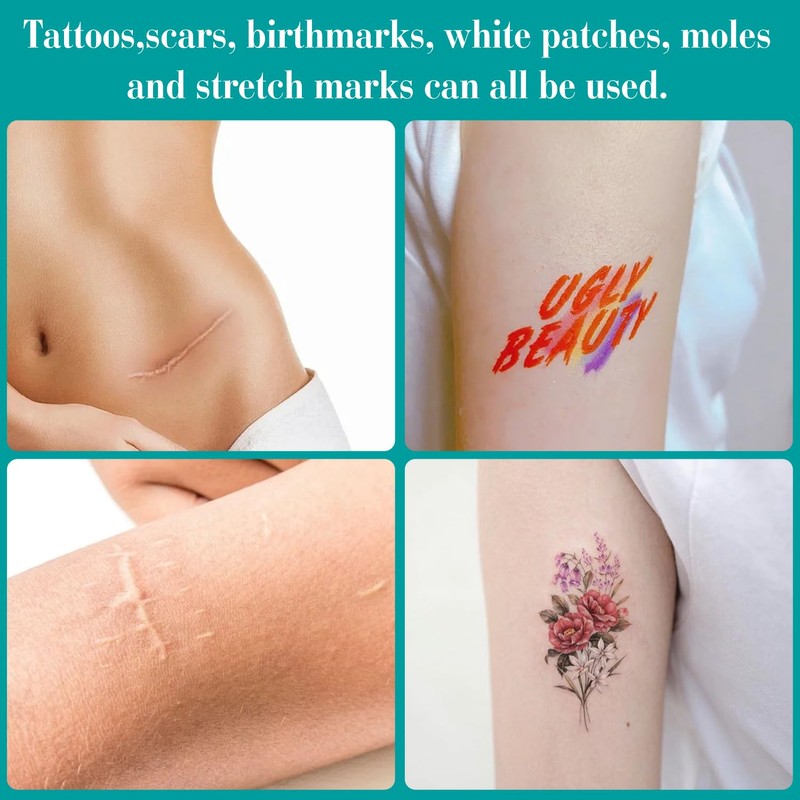 Rose Romee 10 Pcs Waterproof Tattoo Cover Up Patch -