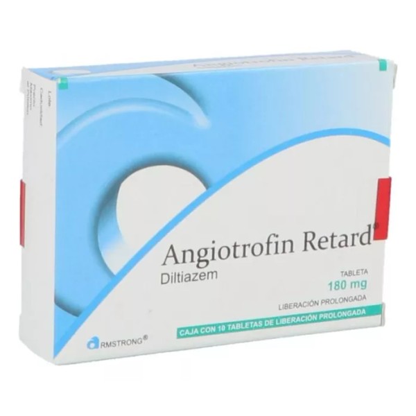 Armstrong Angiotrofin 180 Mg 10 Tabletas Retardadas