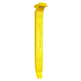 Multifunctional Bike Tire Lever, Portable Tire Removal Tool for Road or Mountain Bike Tires (Yellow)
