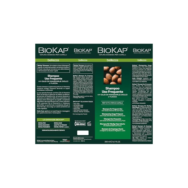 Biokap Biokap Frequent Use Shampoo 200 ml