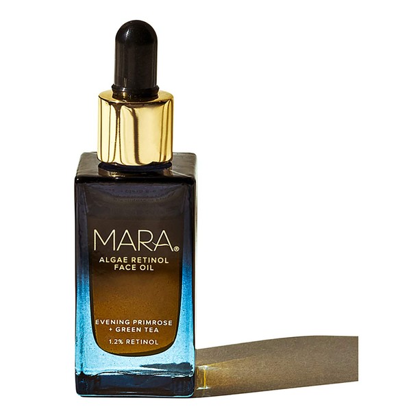 MARA - Natural Evening Primrose + Green Tea Algae Retinol Face Oil | Clean, Non-Toxic, Plant-Based Skin Care (1 oz | 30 ml)
